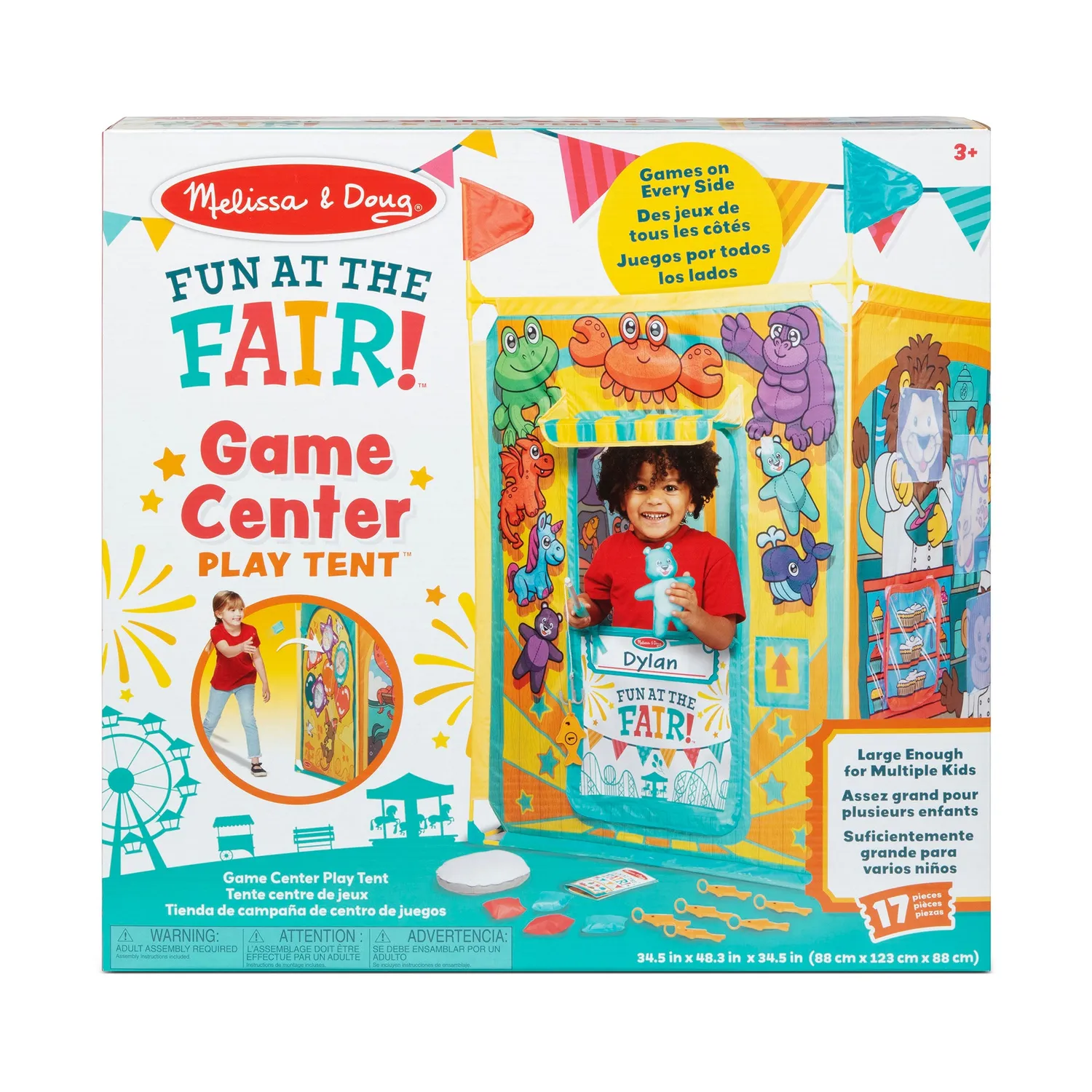 Melissa & Doug Fun at the Fair Spielzelt Jahrmarkt