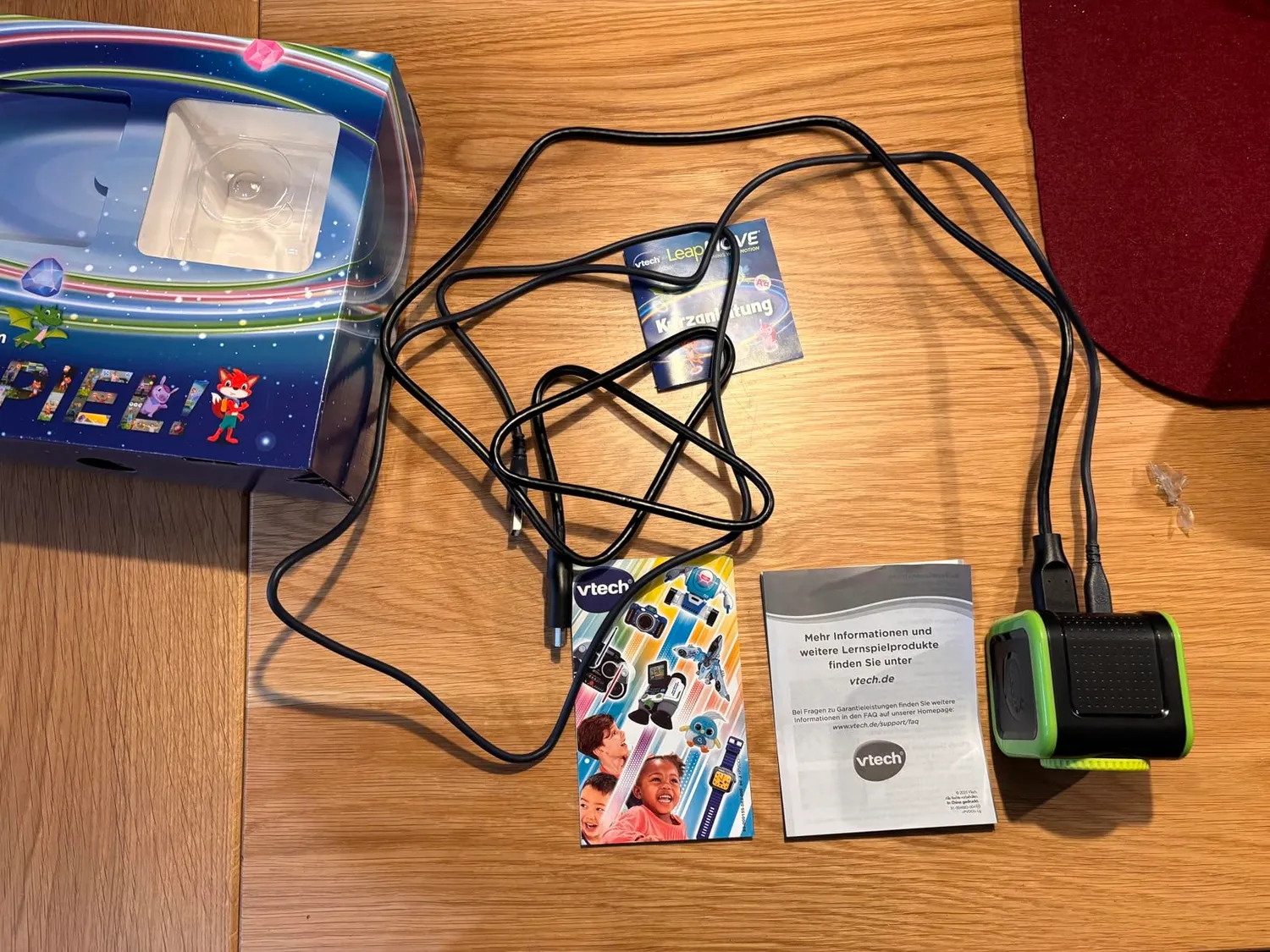 VTech LeapMove Spielkonsole Bewegungsspiele ab 4 Jahren