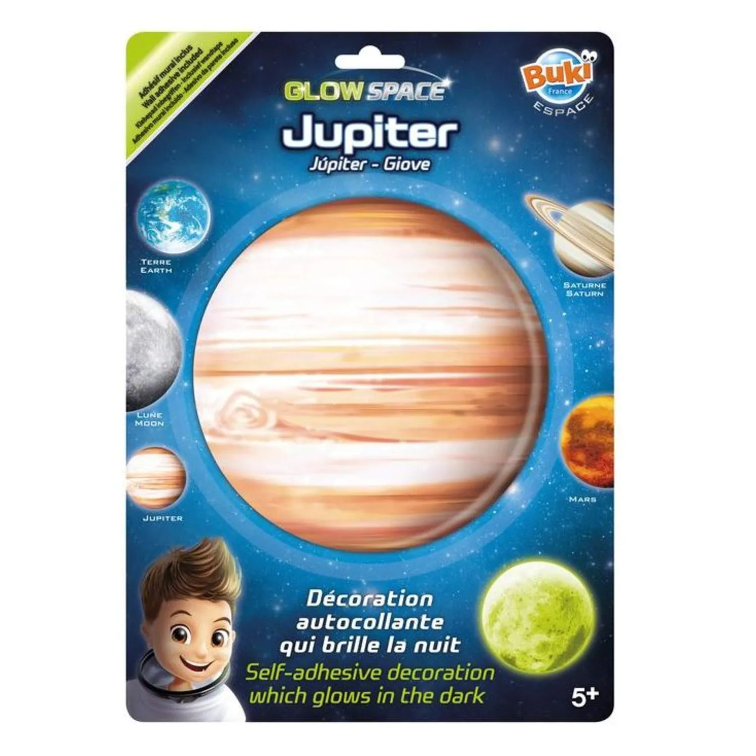 Buki Sonnensystem 3DF10 Leuchtsterne phosphoreszierend