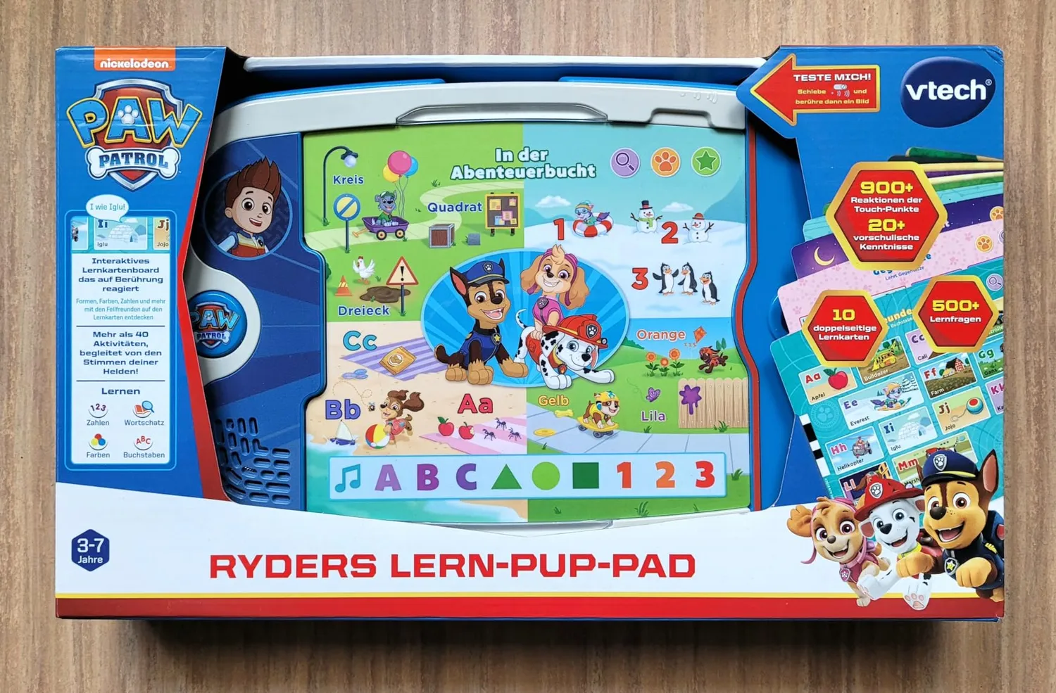 VTech PAW Patrol Ryders Lern-Pup-Pad Lernspiel 3-7 Jahre