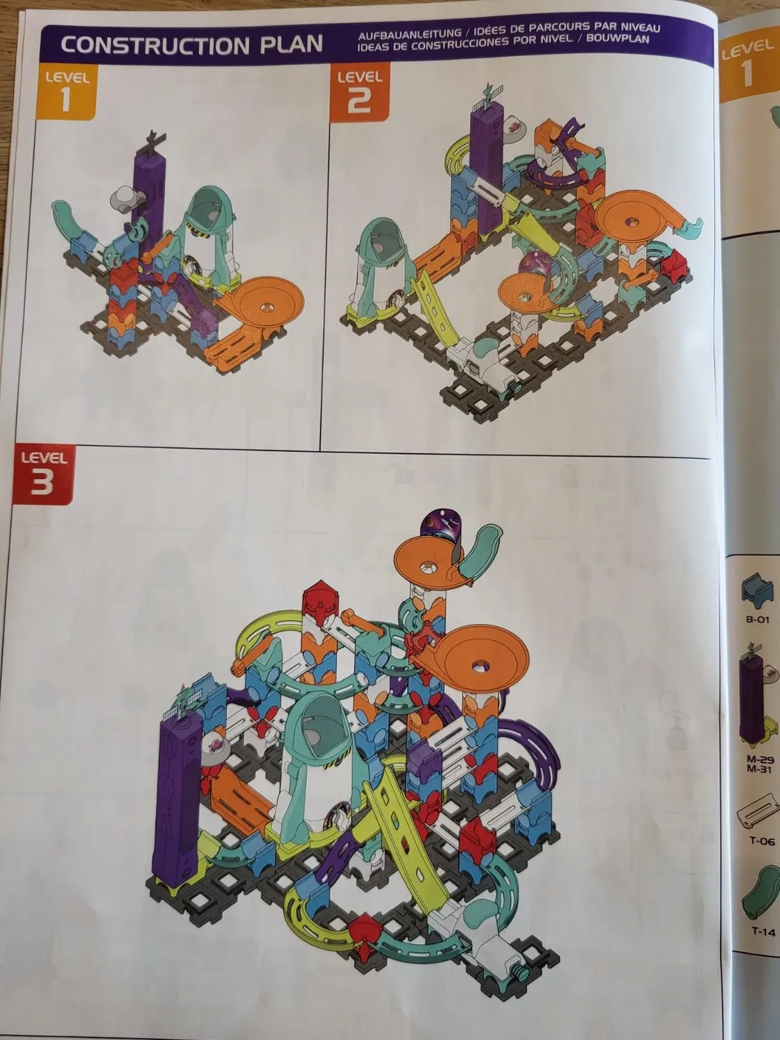 VTech Marble Rush Space Magnetic XL300 E Murmelbahn 115 Teile magnetisch