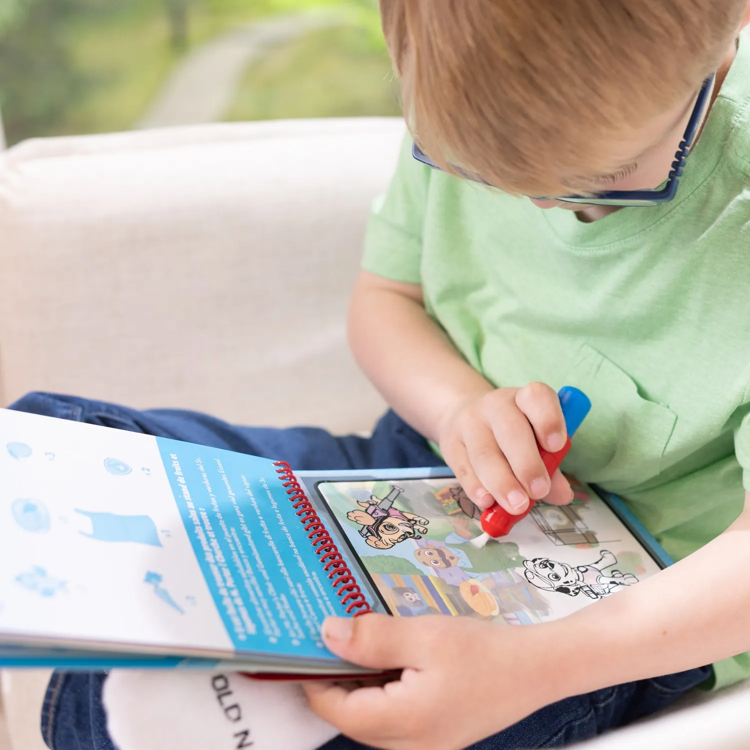 Melissa & Doug Water Wow Marshall Malbuch mit Wasserstift