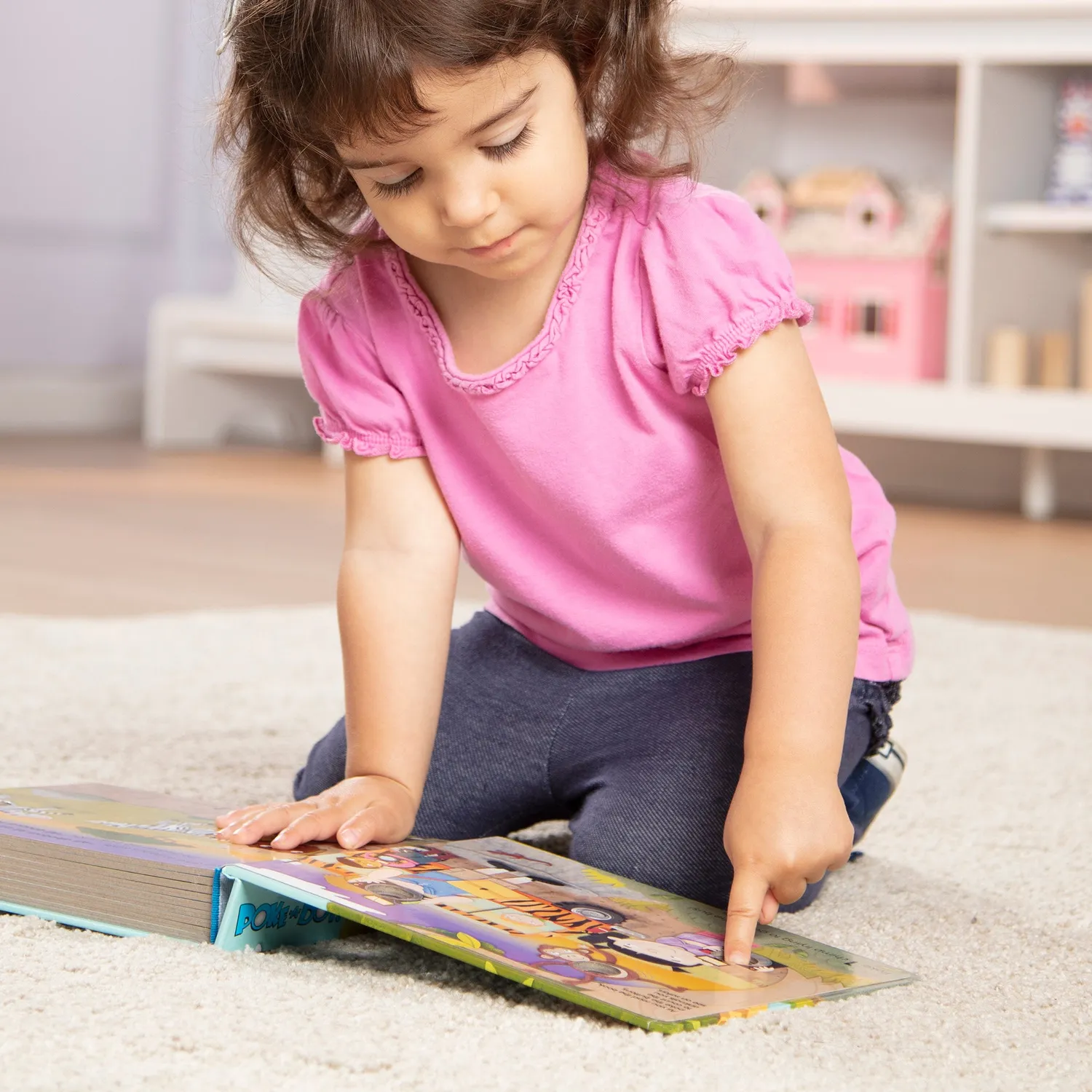 Melissa & Doug Poke-a-Dot Wheels on the Bus Soundbuch Safari