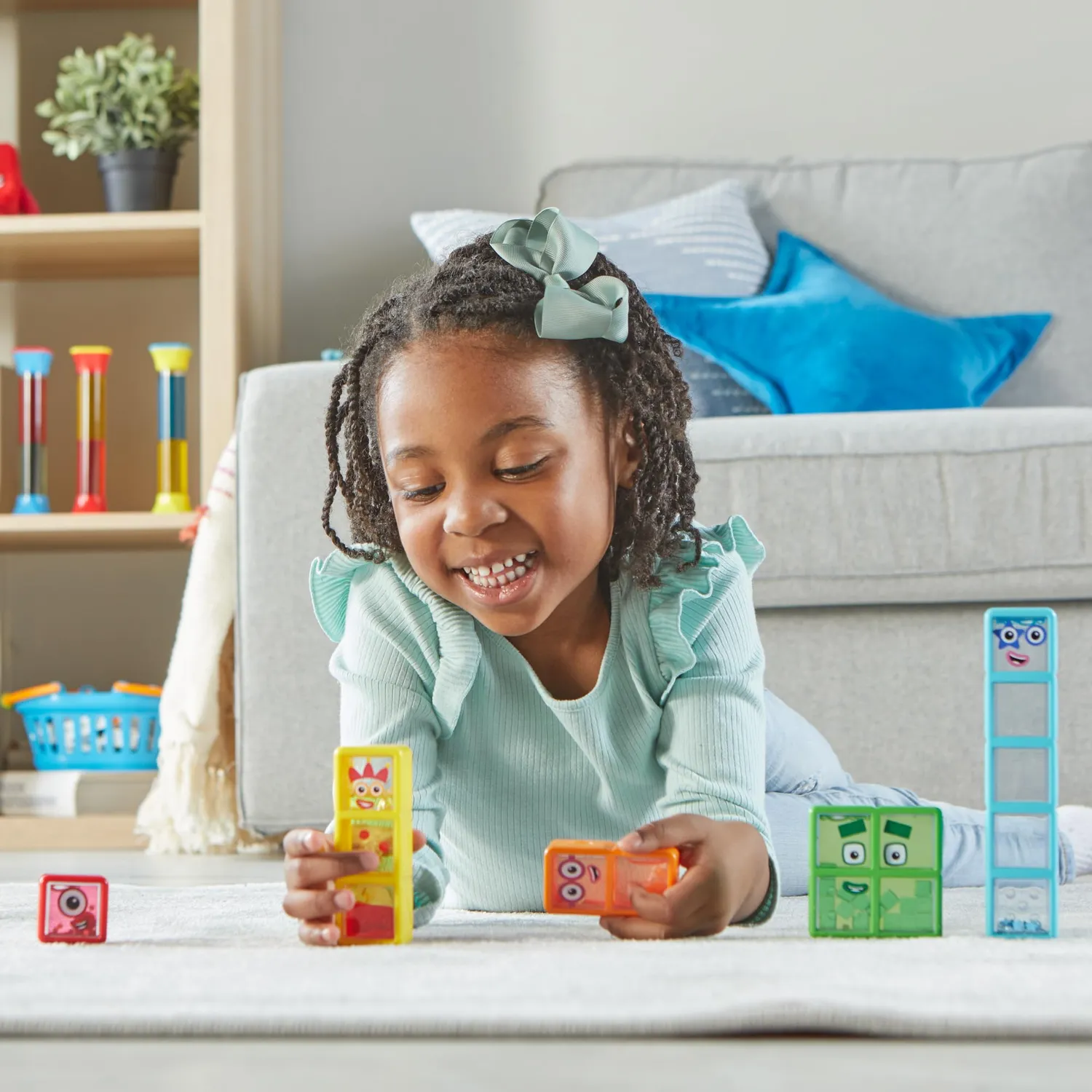 Learning Resources Numberblocks 1-5 Sensorikflaschen 5er-Set