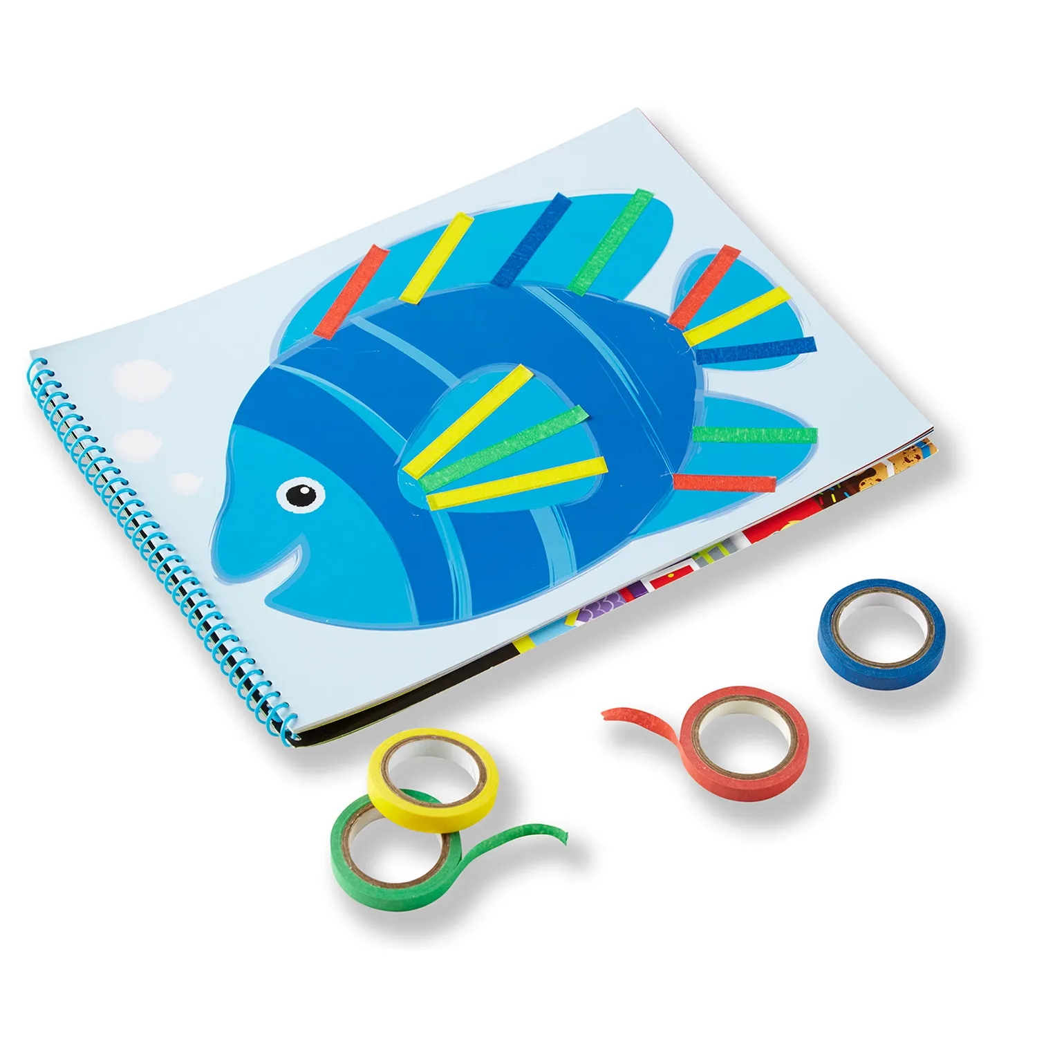 Melissa & Doug Tape Activity Malbuch mit Klebeband 20 Seiten