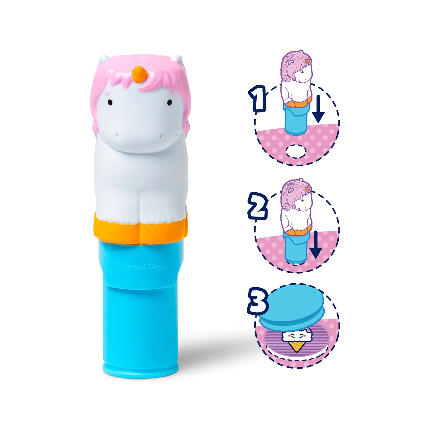 Melissa & Doug Sticker WOW Einhorn Sticker-Set 300 Sticker