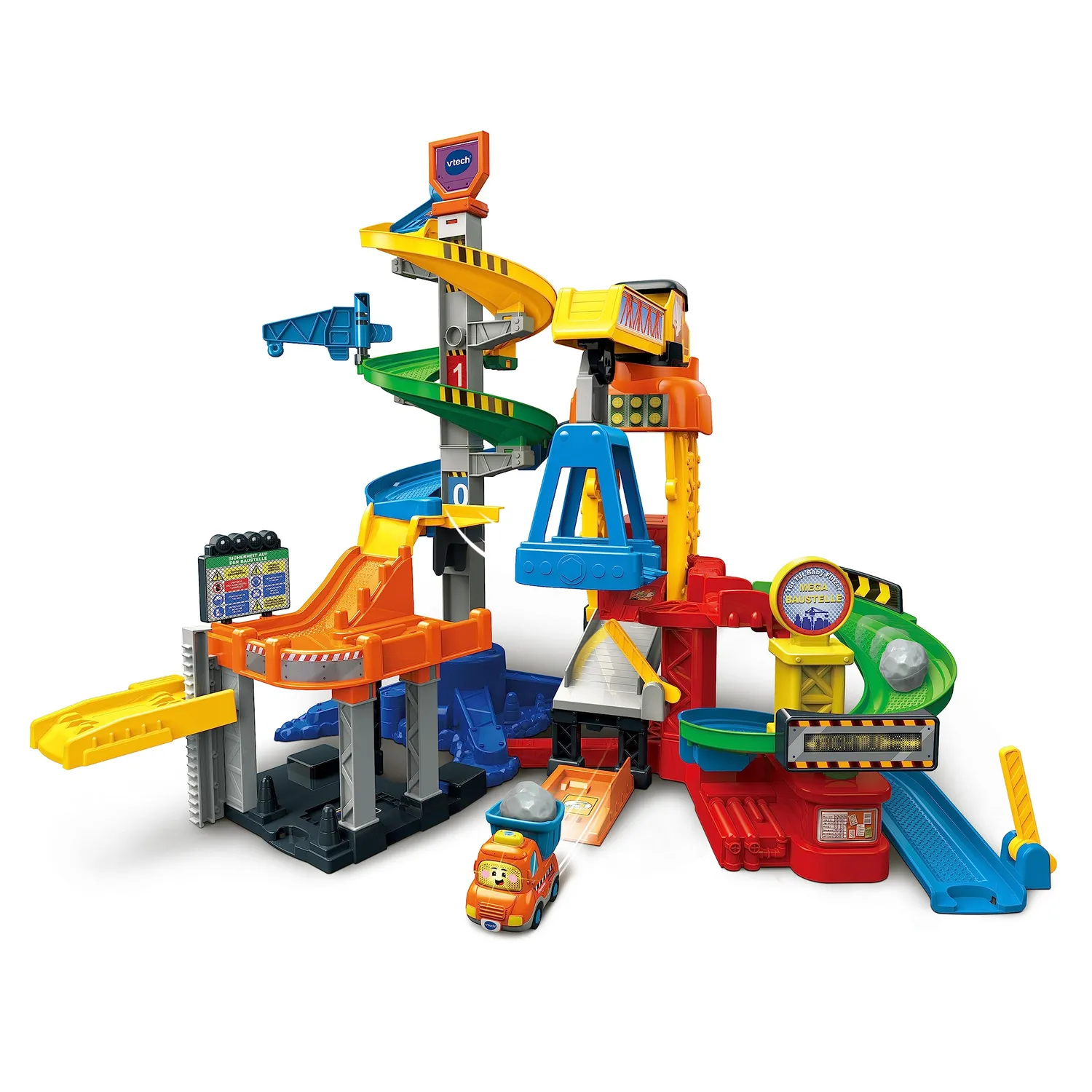 Vtech Tut Tut Baby Flitzer Mega Baustelle mit Kipplaster
