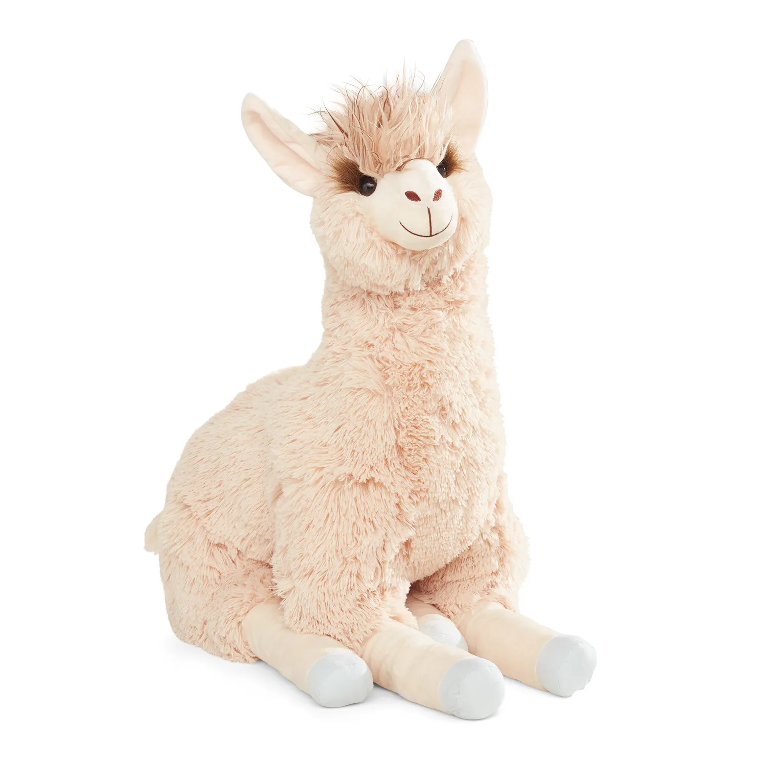 Melissa & Doug Lama Kuscheltier Jumbo 107 cm beige