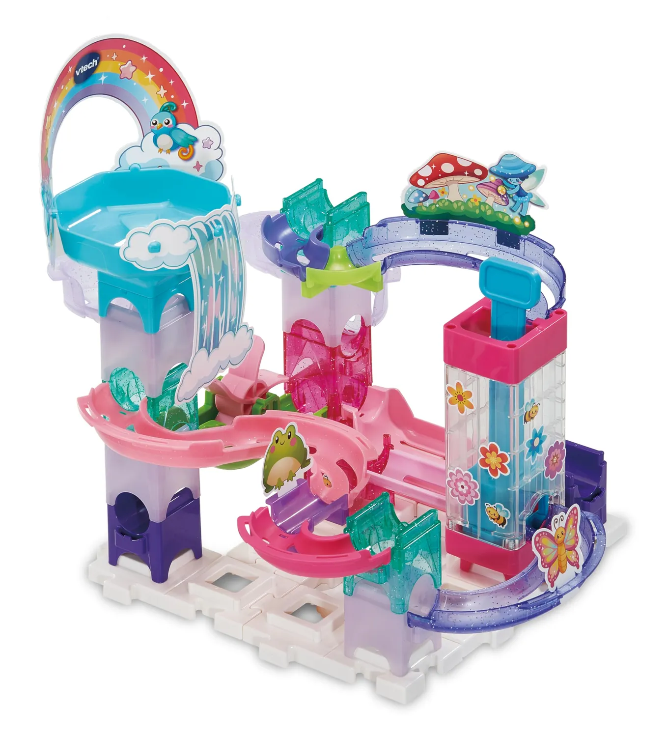 VTech Marble Rush Petal Power Kugelbahn 96-tlg Blumen