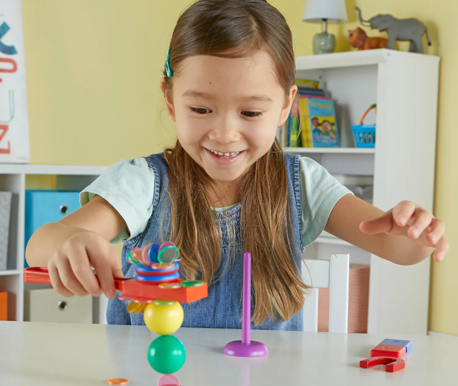 Learning Resources LER9295 Magnet Movers Experimentierset