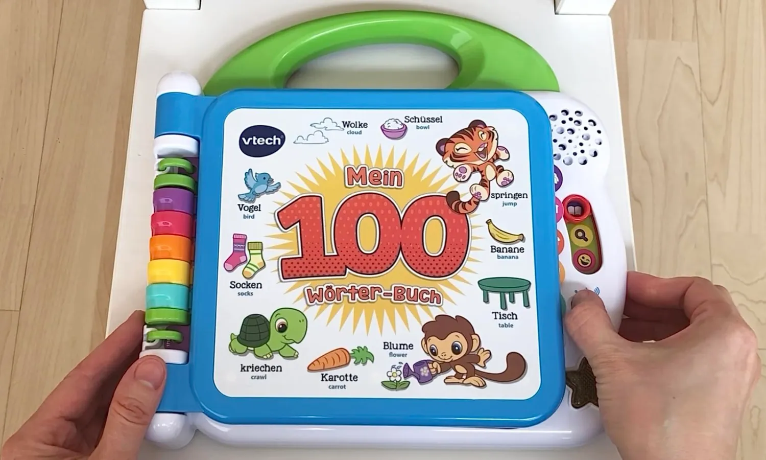 VTech Mein 100-Wörter-Buch Bilderbuch Deutsch-Englisch