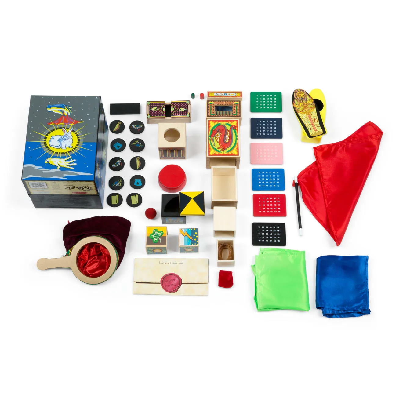 Melissa & Doug Deluxe Magic Zauberkasten 10 Tricks ab 6 Jahren