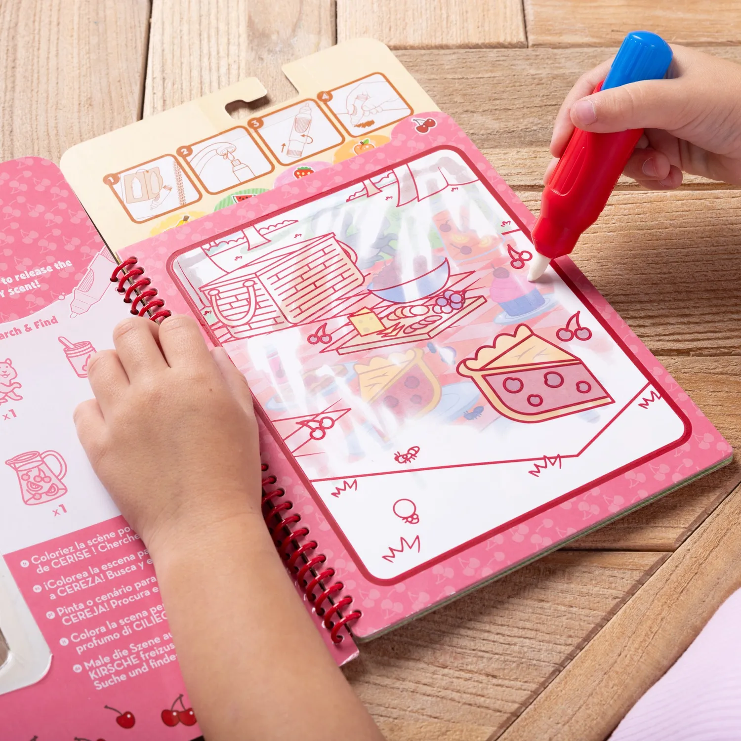 Melissa & Doug Water WOW Duft-Malbuch Frucht