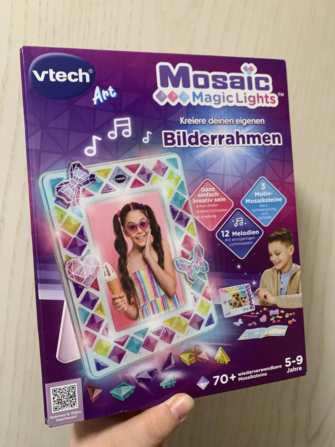 VTech Mosaic Magic Lights Bilderrahmen Mosaik-Set