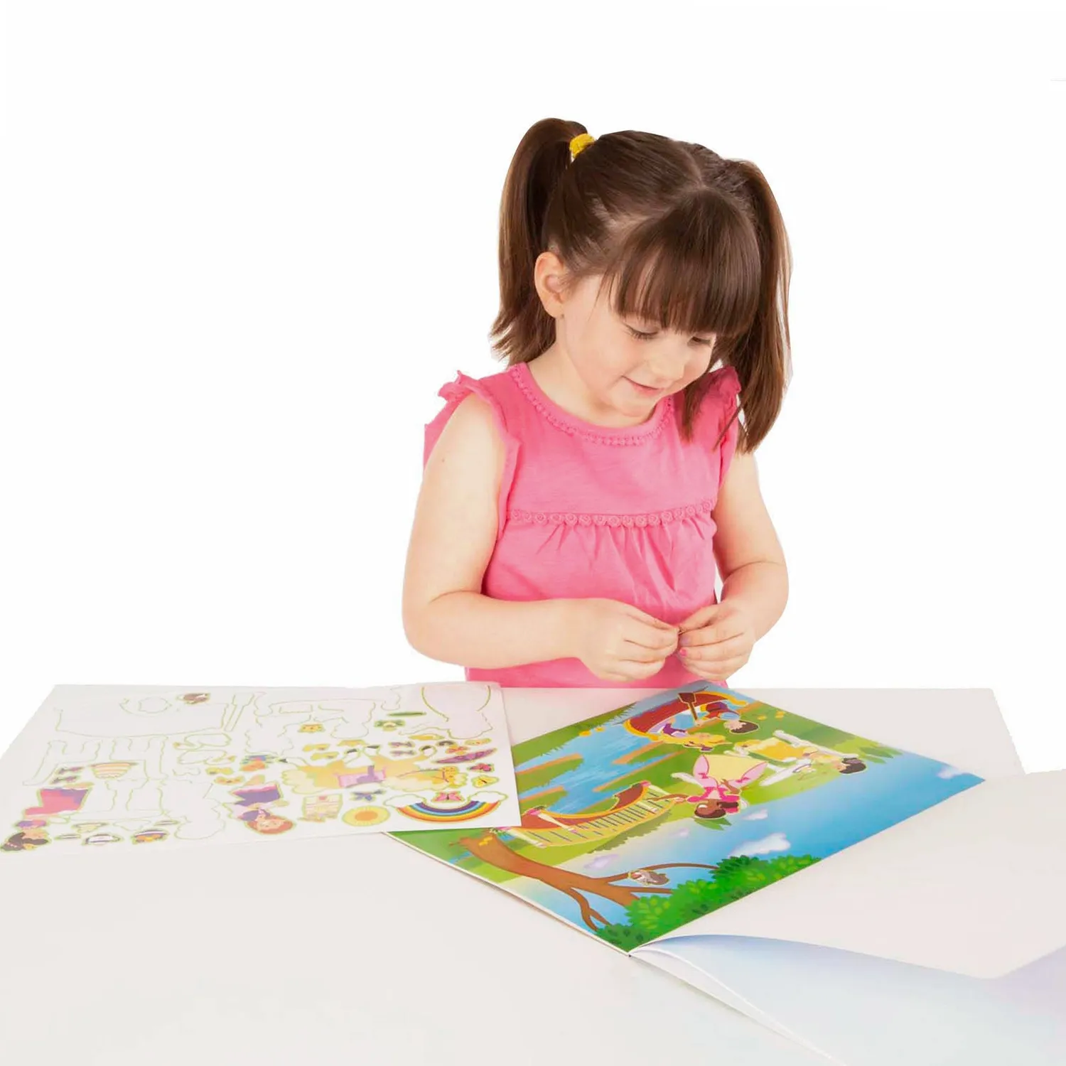 Melissa & Doug Princess Castle Stickerheft wiederverwendbar