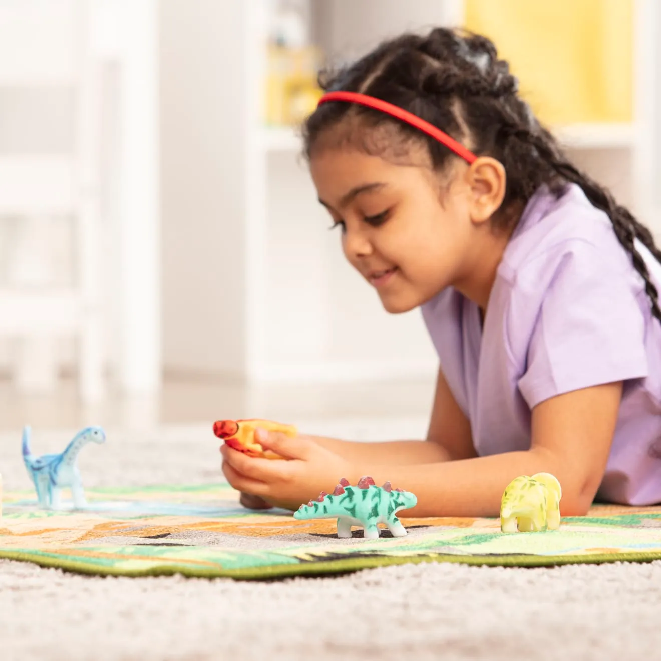 Melissa & Doug Prehistoric Playground Dinosaurierteppich
