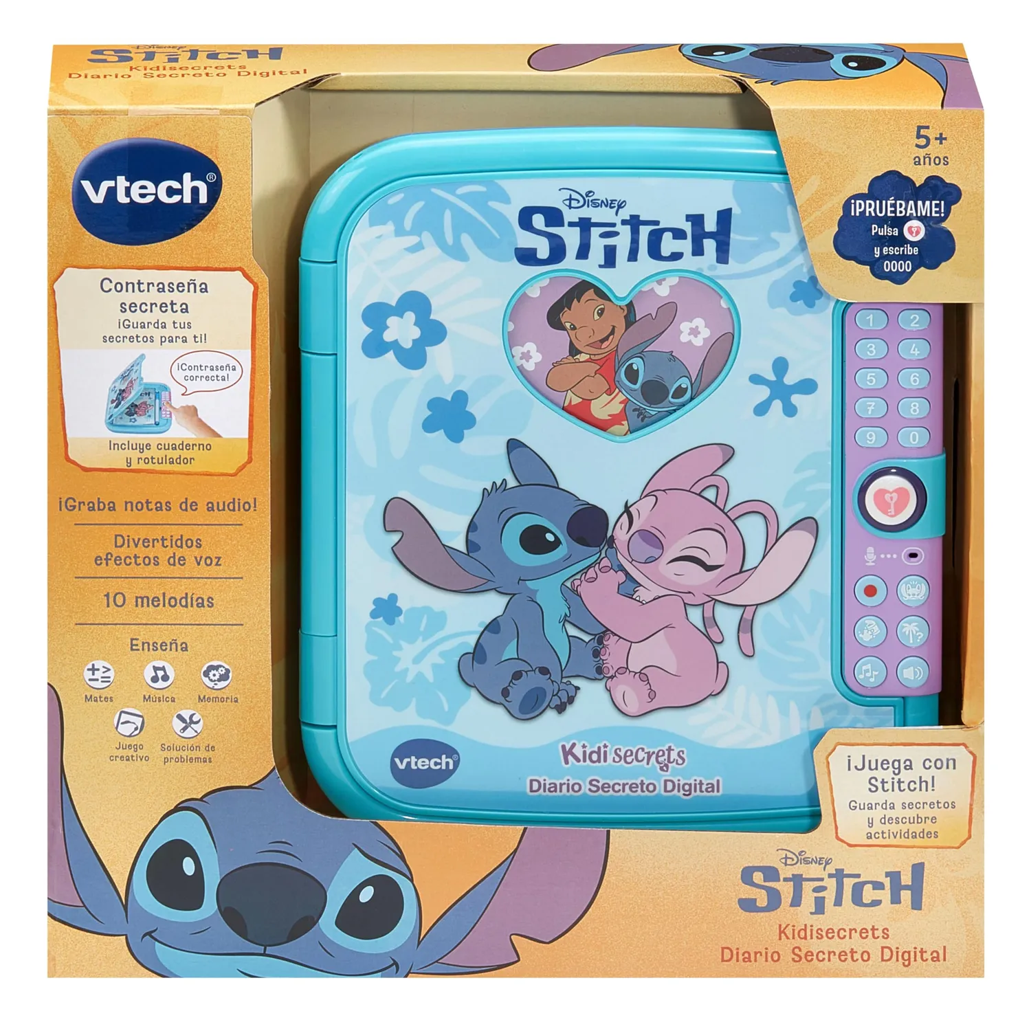 VTech KidiSecrets Stitch Tagebuch elektronisch mit Code