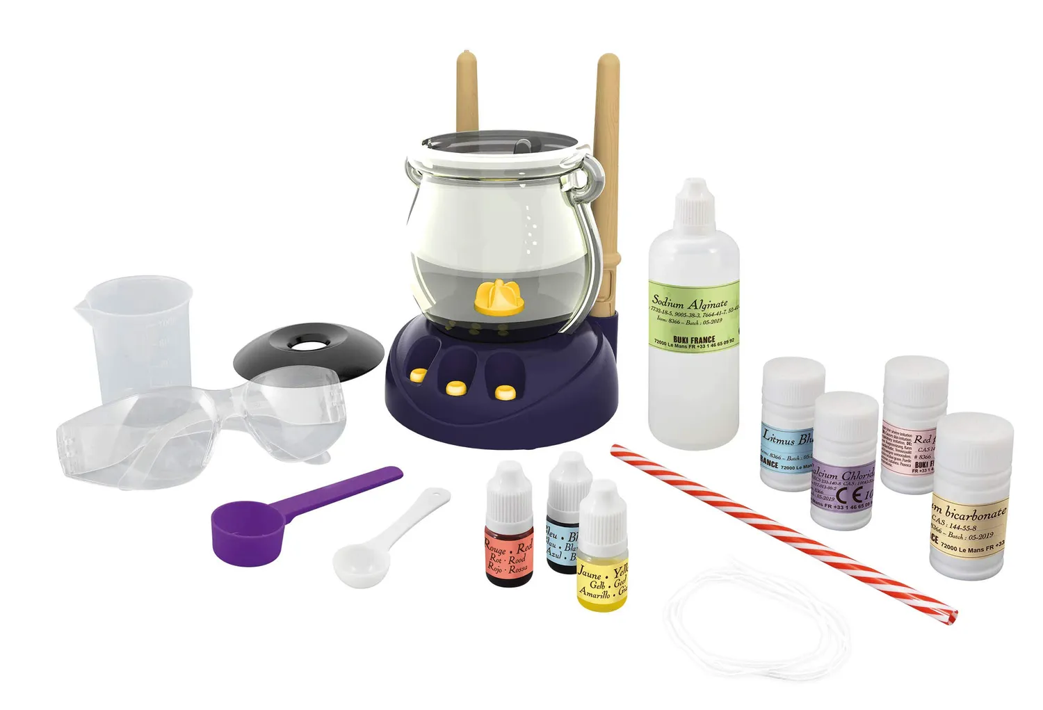 Buki Hexenchemie 8366 Experimentierkasten 30 Experimente