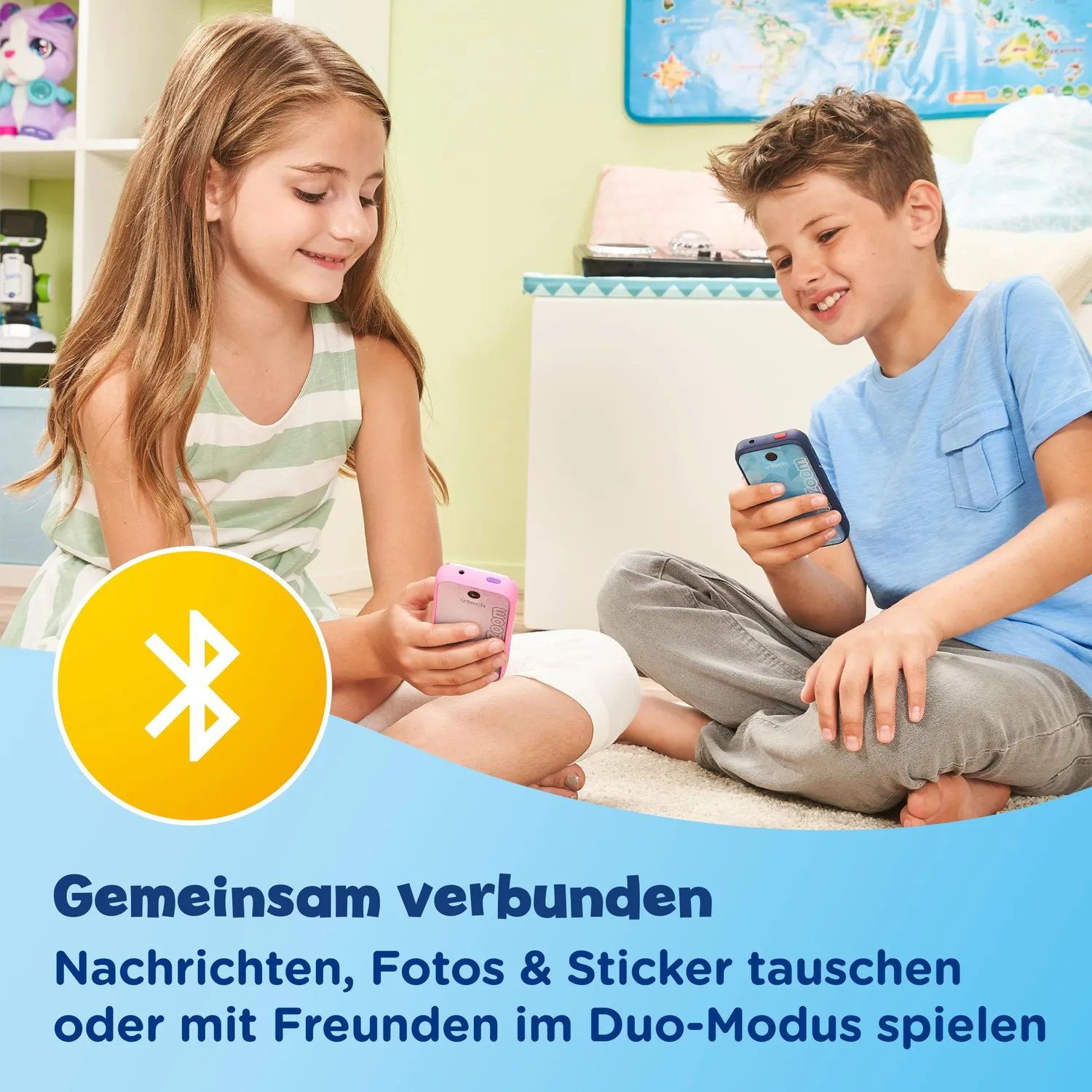 VTech KidiZoom Snap Touch Kinderkamera blau 5MP Touch
