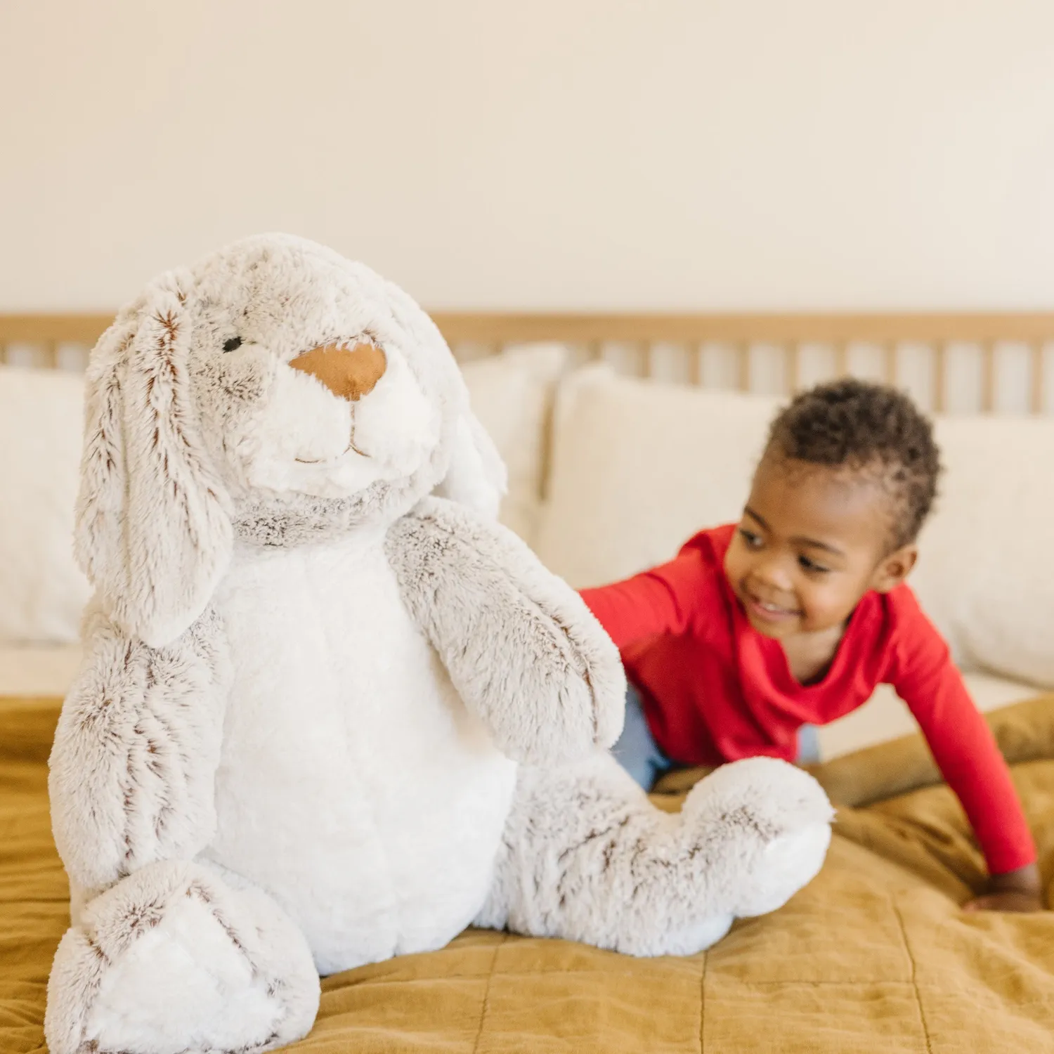 Melissa & Doug Jumbo Burrow Bunny Plüschtier Hase 53 cm