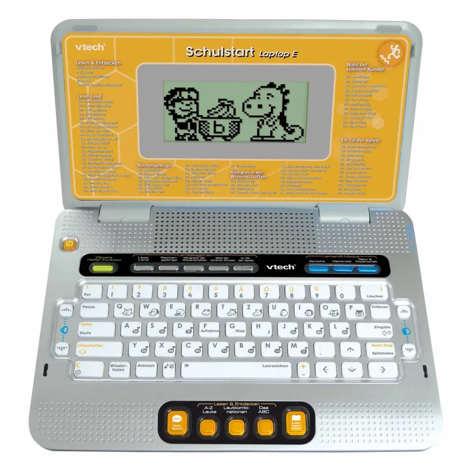 VTech Schulstart Laptop E Kinderlaptop 160 Spiele zweisprachig