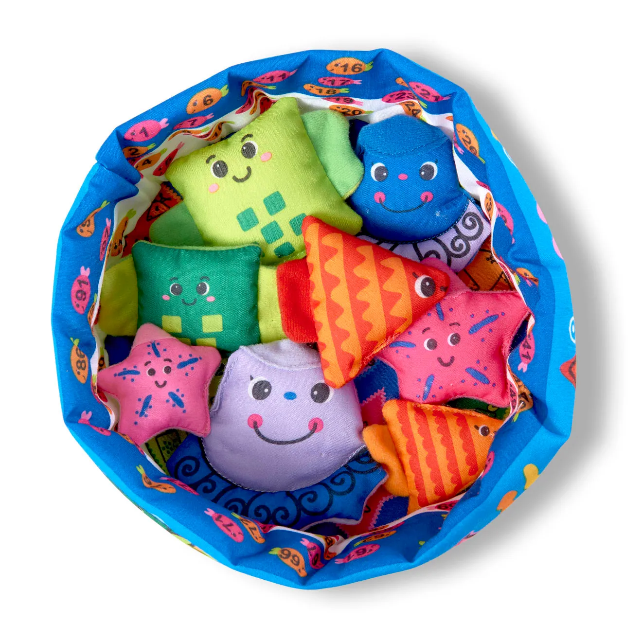 Melissa & Doug K's Kids Fish Count Angelspiel Stoff