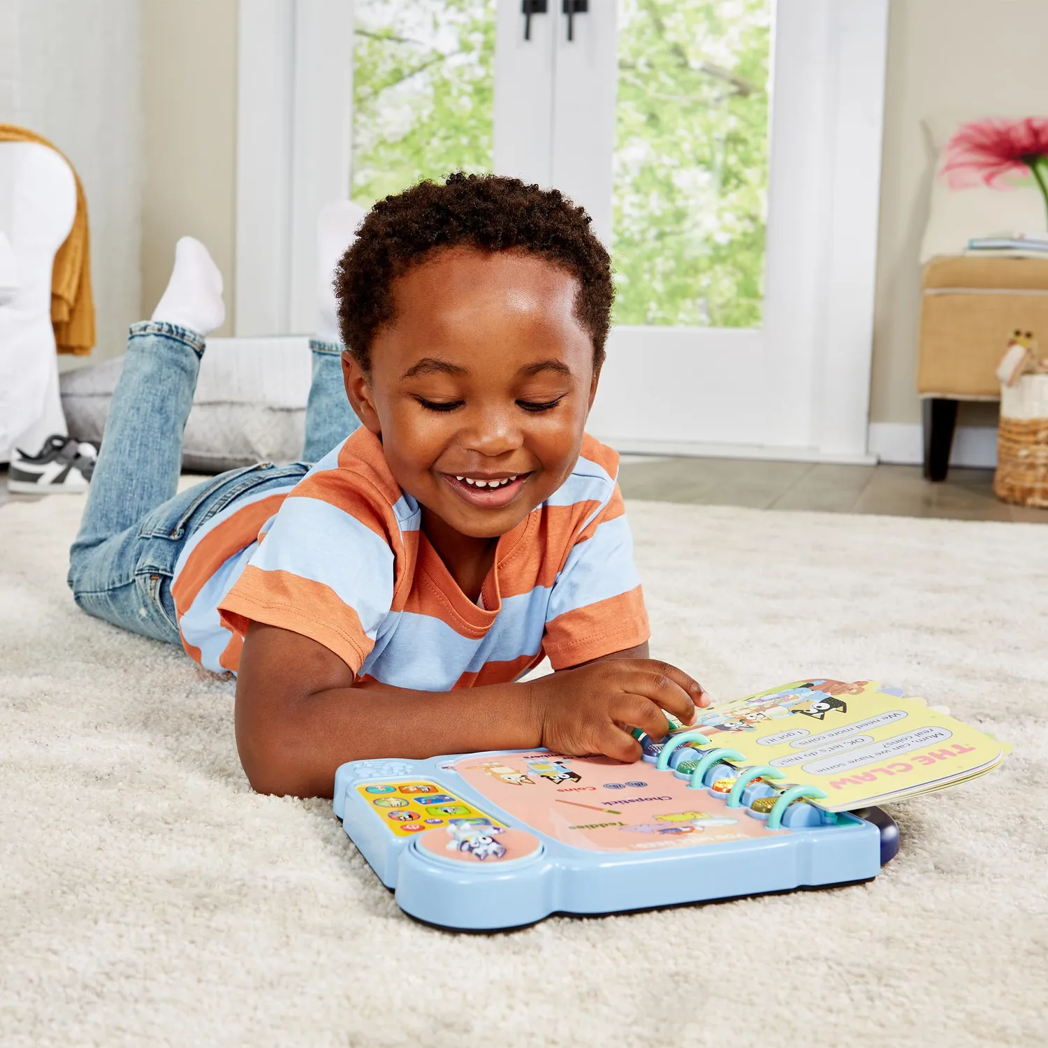 VTech Bluey Interaktives Lernspielbuch 14 Seiten mit Originalstimmen
