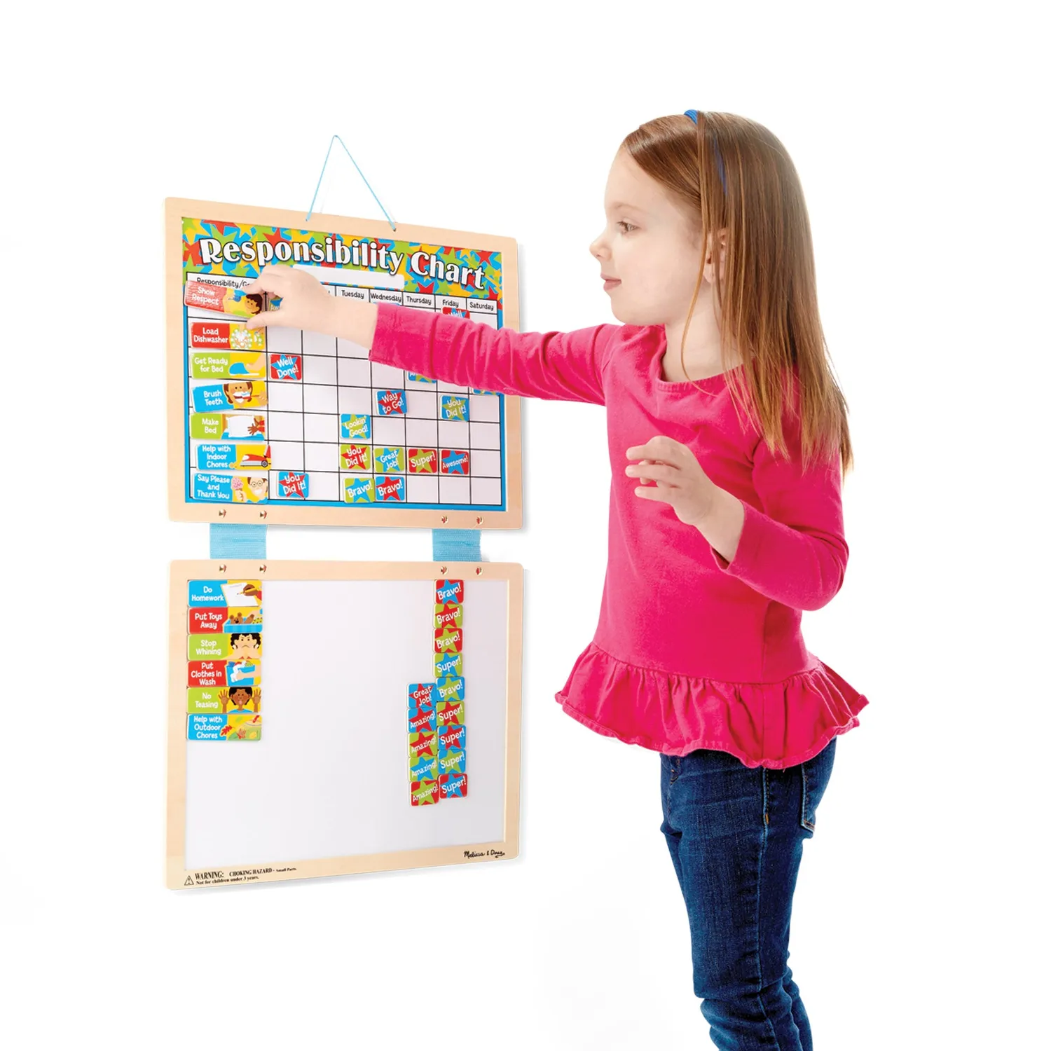 Melissa and Doug Magnettafel Aufgaben Belohnung 89 Magnete