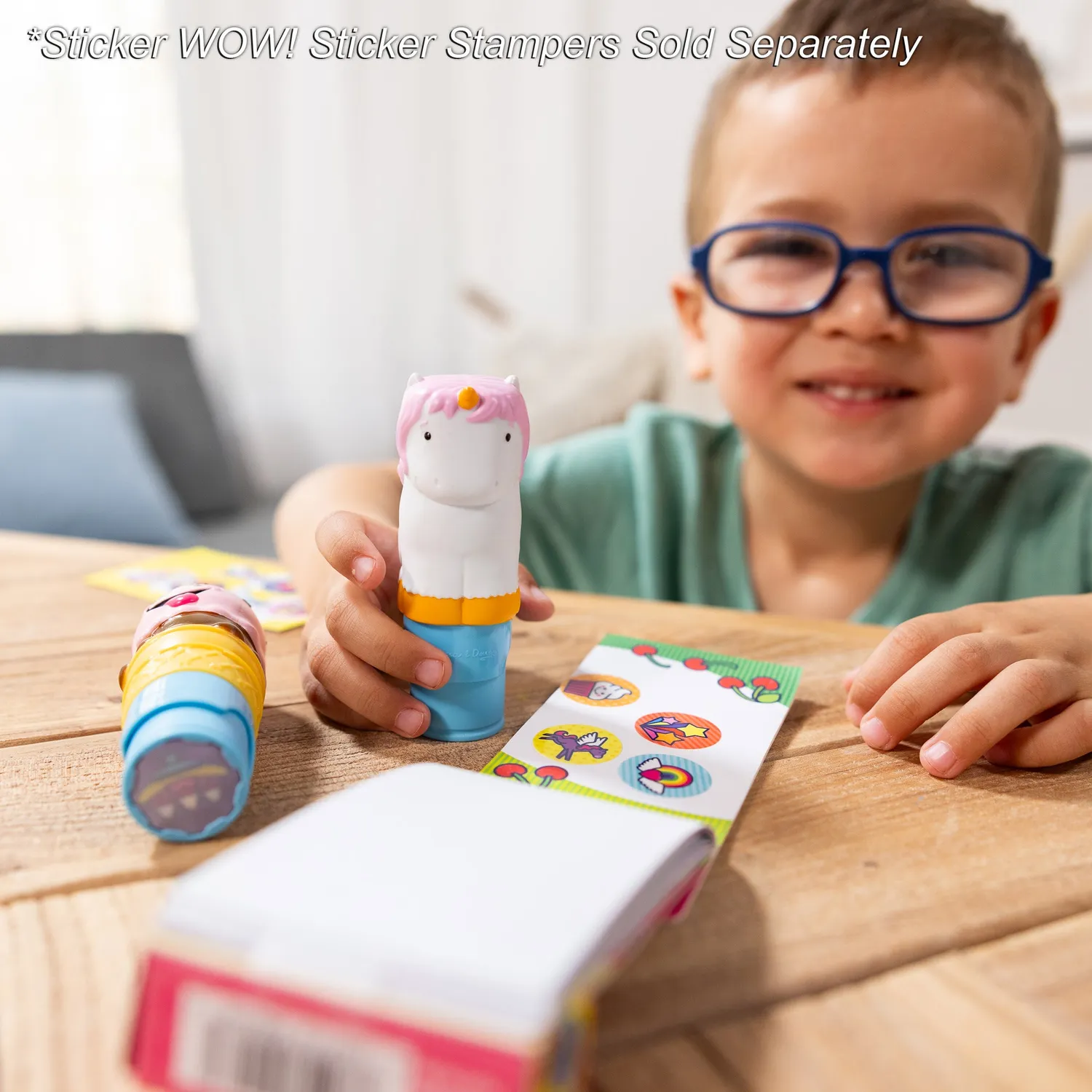 Melissa & Doug Sticker WOW! Favorite Things Stickerheft 200 Sticker ab 3 Jahre