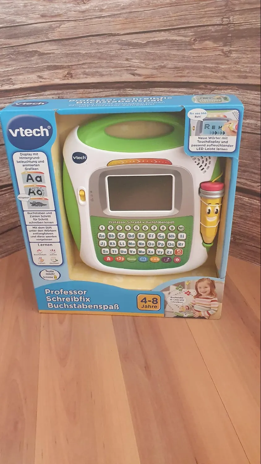 VTech Professor Schreibfix 80-617004 Lerntafel 4-8 Jahre