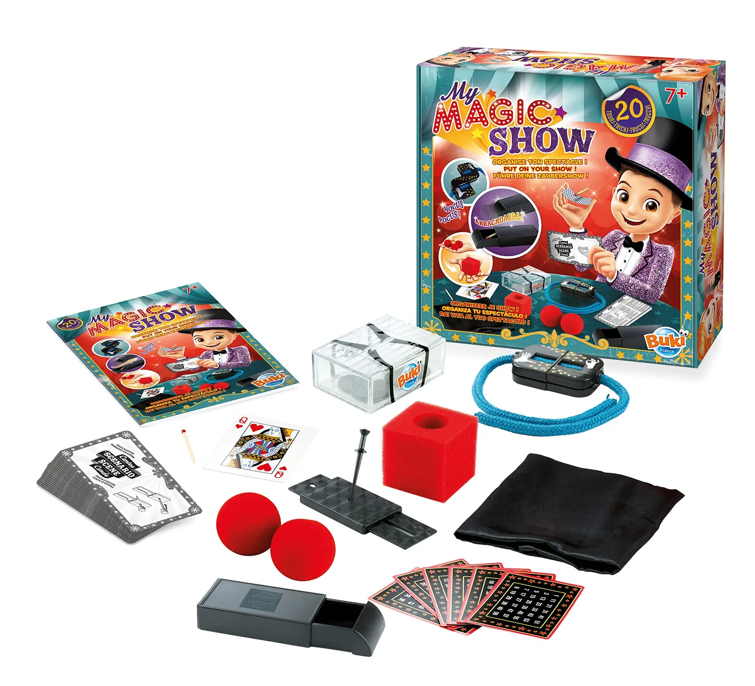 Buki France 6060 My Magic Show Zauberkasten ab 7 Jahren
