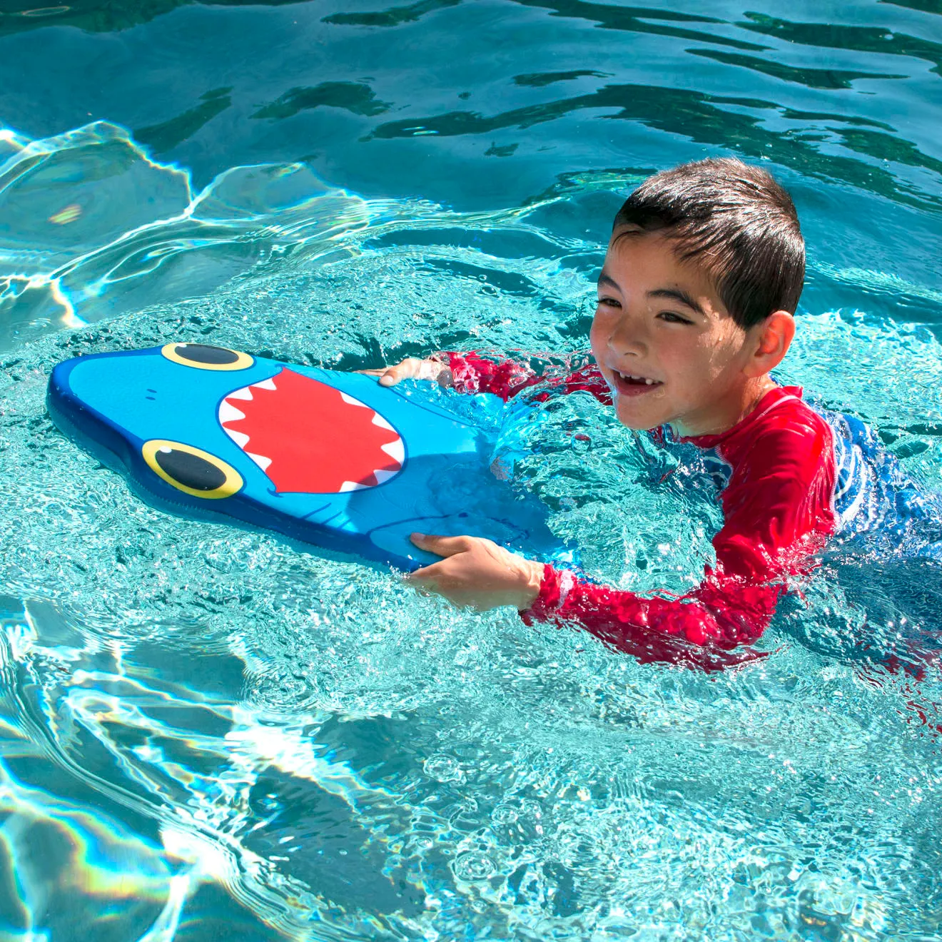 Melissa & Doug Spark Shark Schwimmboard für Kinder 3-5 Jahre
