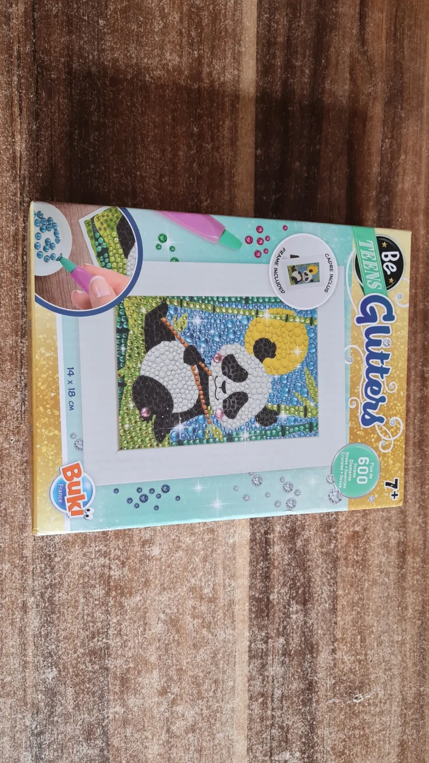 Buki Be Teens DP002 Glitzerbild Traditionell