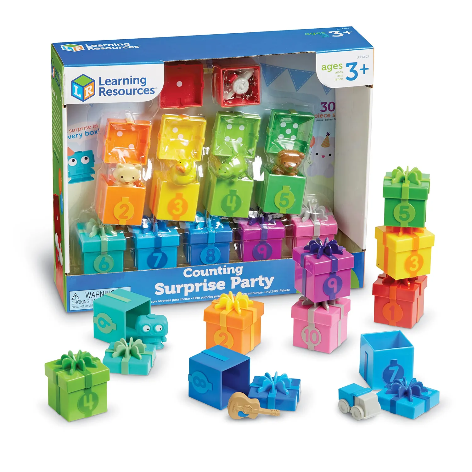 Learning Resources Peekaboo Bauernhof Lernspielzeug 18 Monate 10-tlg