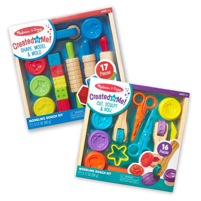 Melissa & Doug Clay Activity Knetset 2er-Set Werkzeug