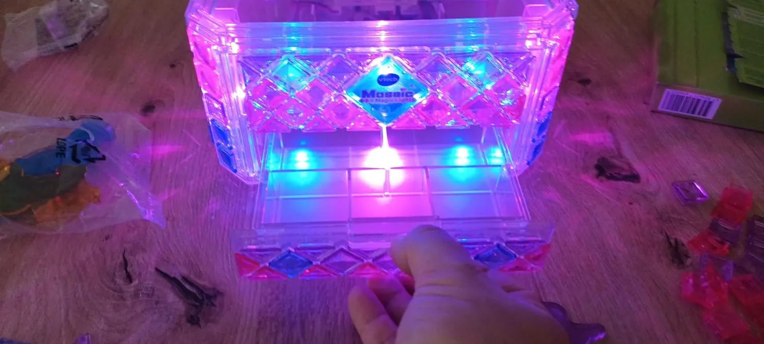 VTech Mosaic Magic Lights Schmuckkästchen 210 Steine Musik
