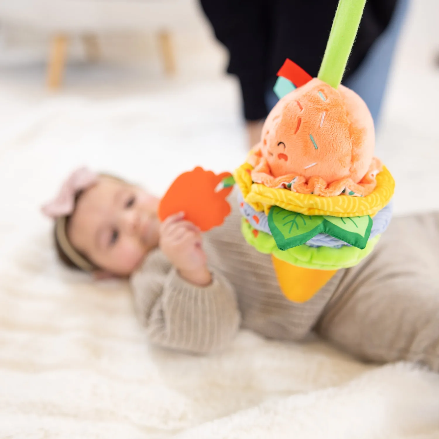 Melissa & Doug Eis Anhänger-Spielzeug für Babys Vibration