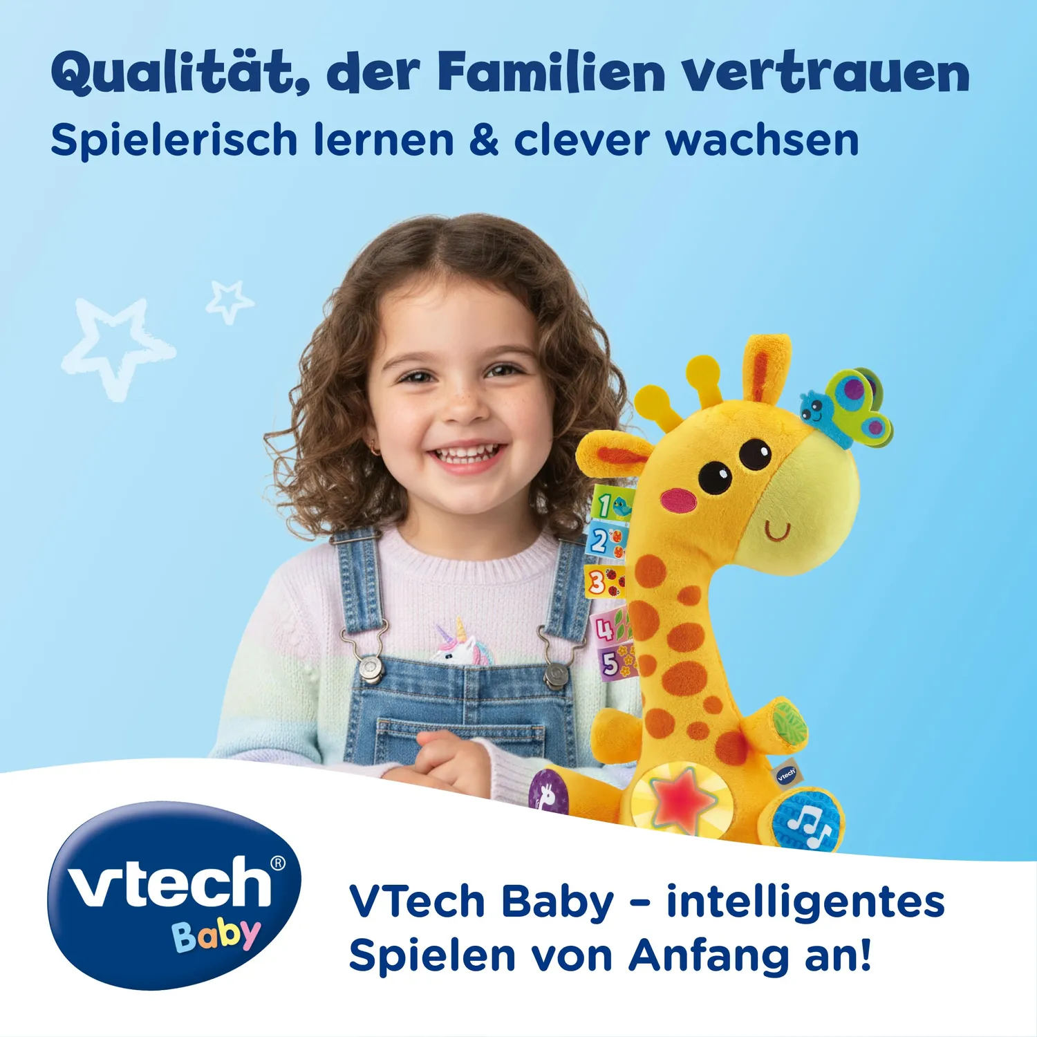 VTech Baby Tanz-mit-mir-Giraffe Plüschtier mit Musik