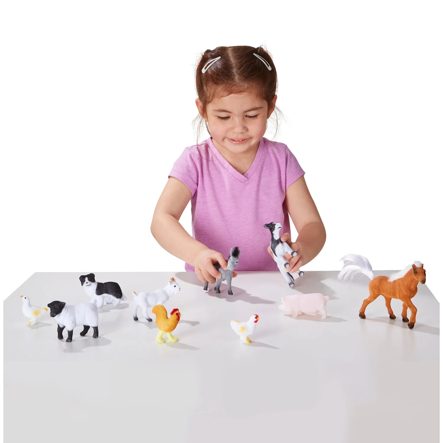 Melissa & Doug Farm Friends Spieltiere Bauernhof 10er Set