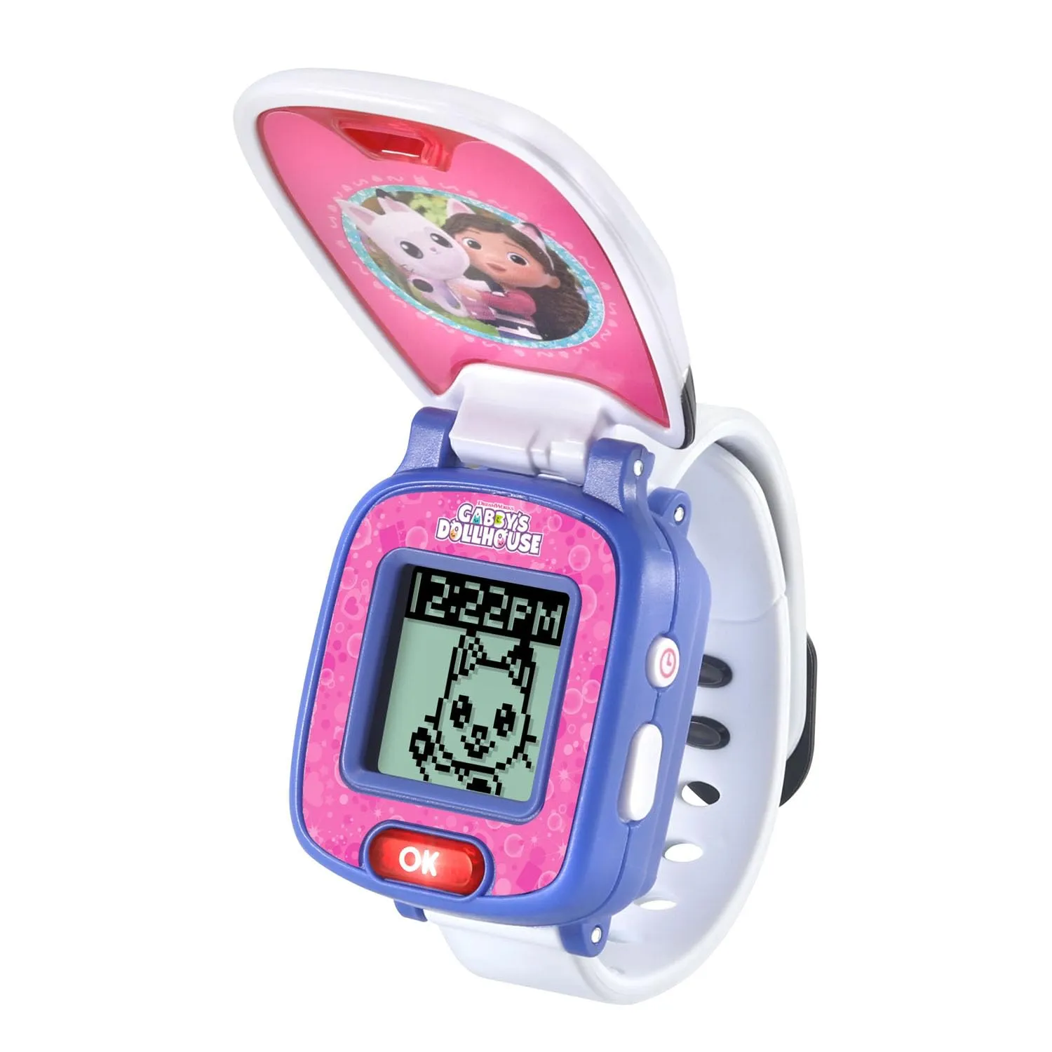 VTech Gabby's Dollhouse Pandy Paws Kinderuhr mit Spielen
