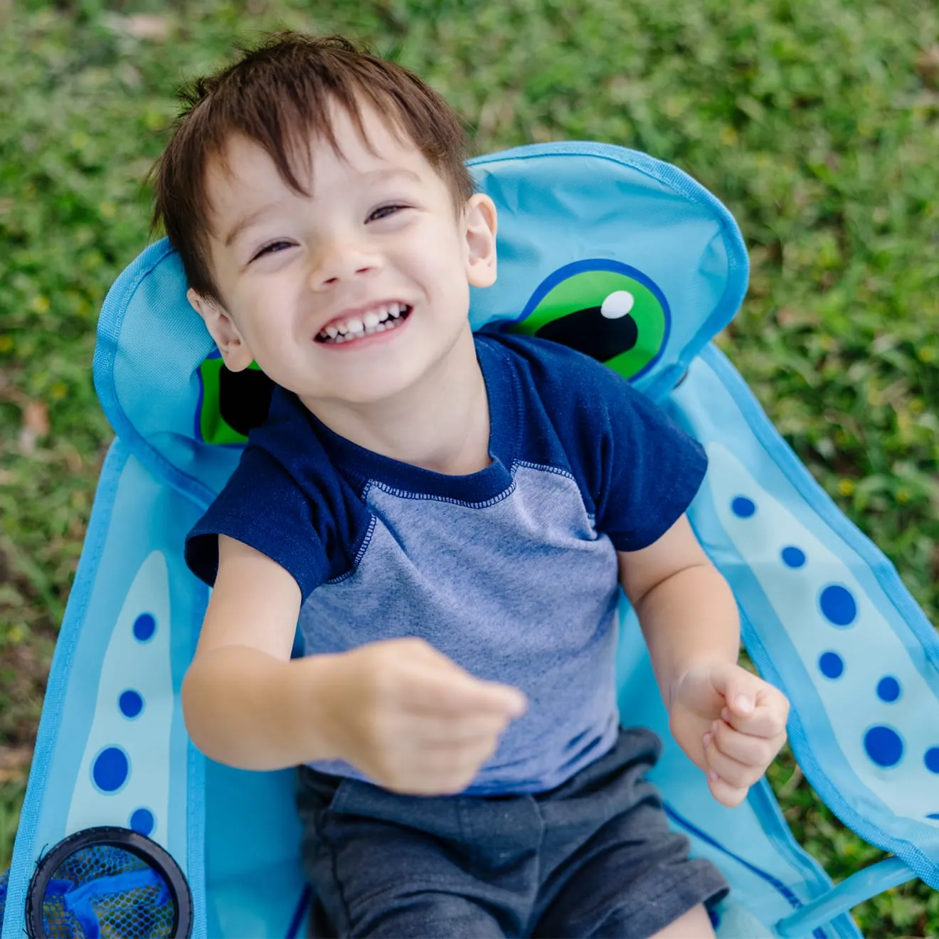 Melissa & Doug Flex Octopus Kinderstuhl faltbar Oktopus