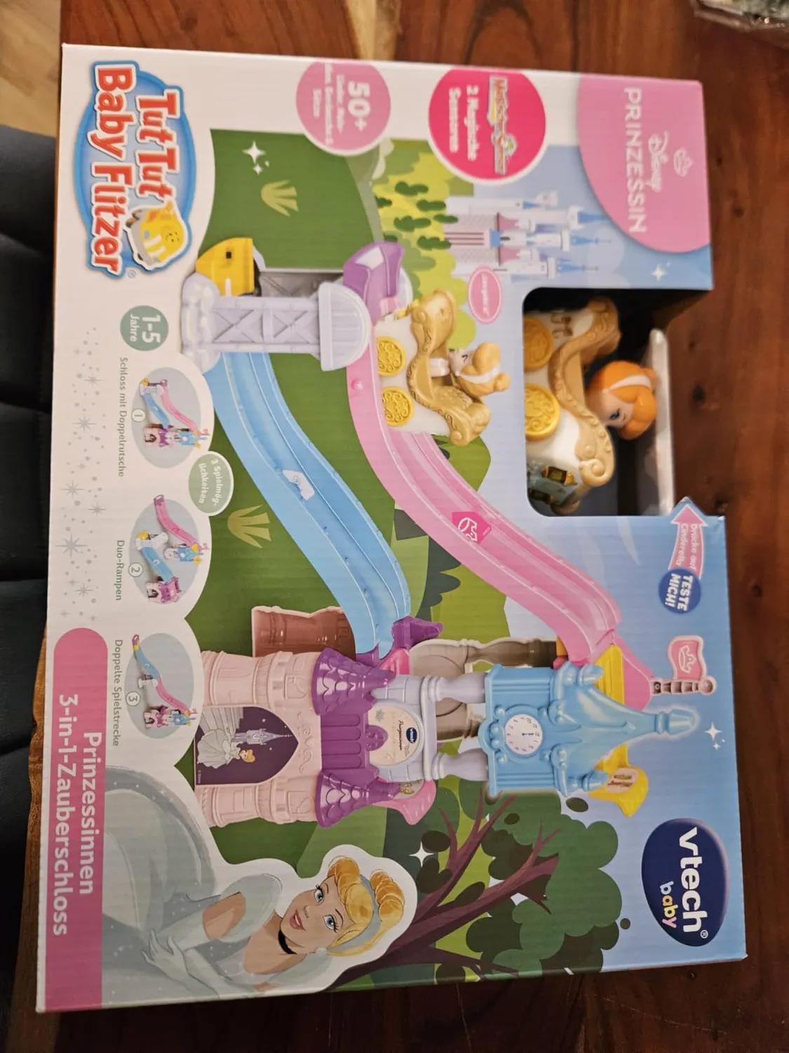 VTech Tut Tut Baby Flitzer Prinzessinnen 3-in-1-Zauberschloss Set