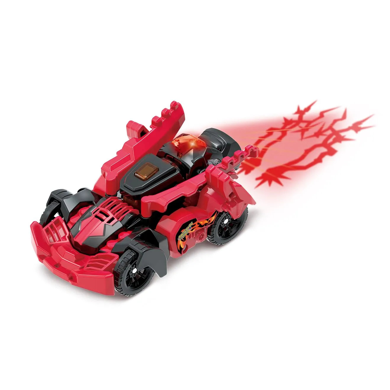 VTech Switch and Go Dinos Blaze the T-Rex Dino-Auto schwarz-rot