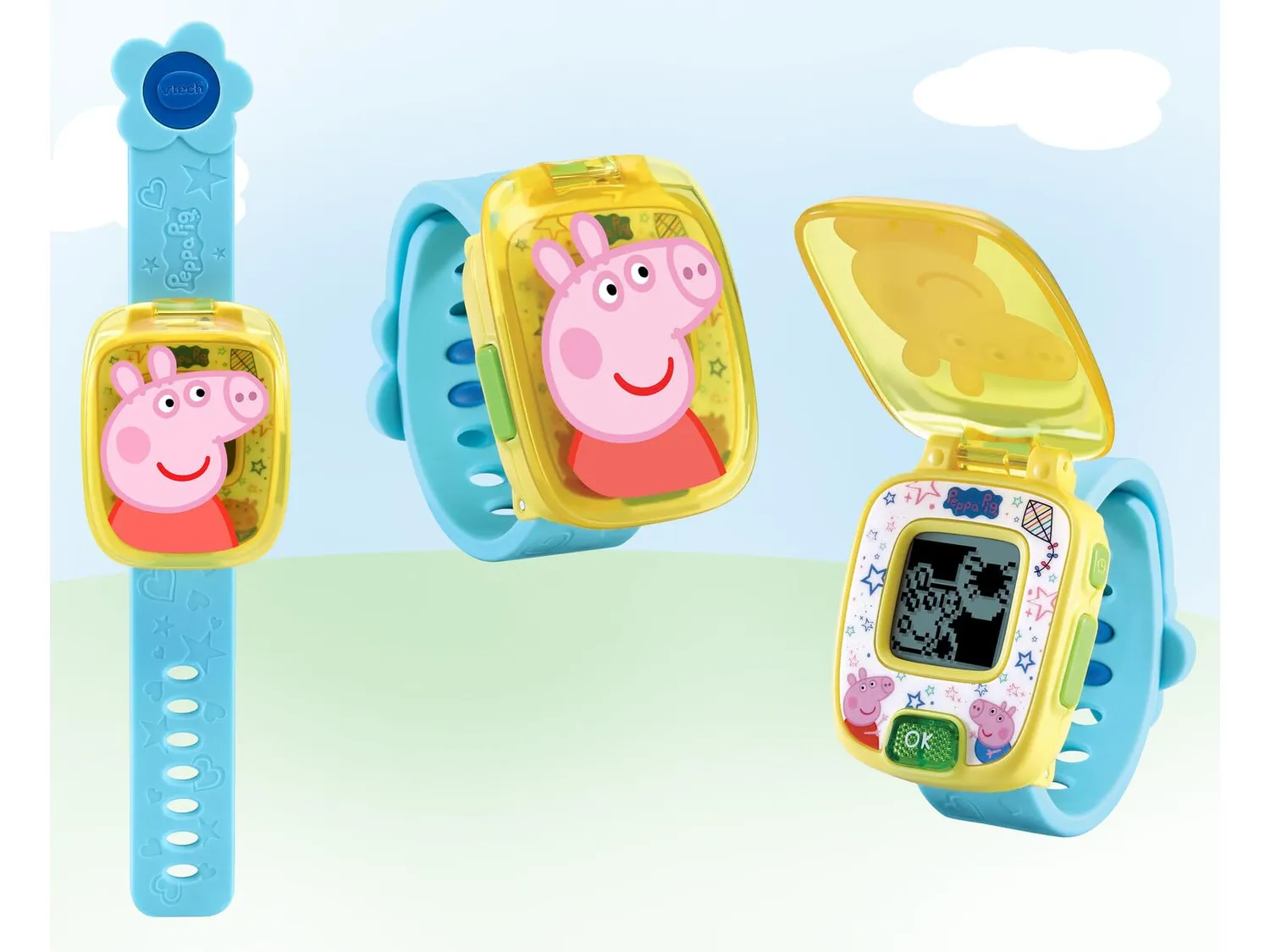 VTech Peppa Pig 3480-526067 Spielzeuguhr Blau