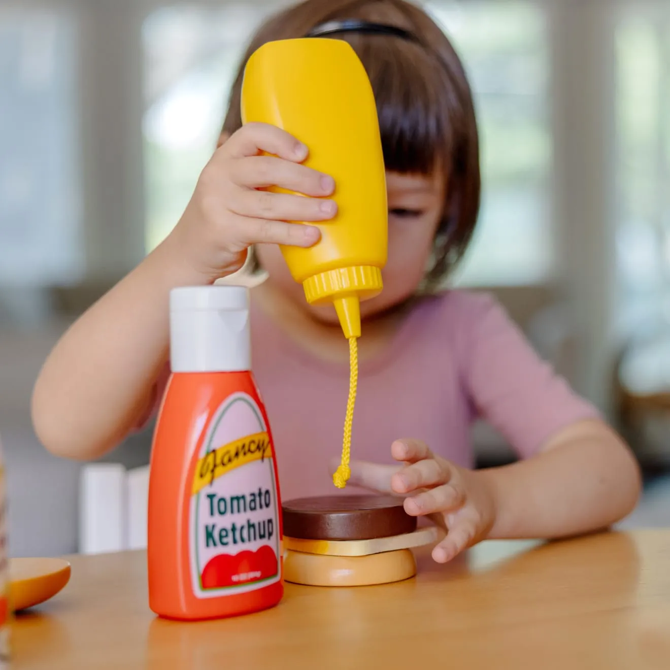 Melissa & Doug Favorite Condiments Spielessen 5 Soßenflaschen