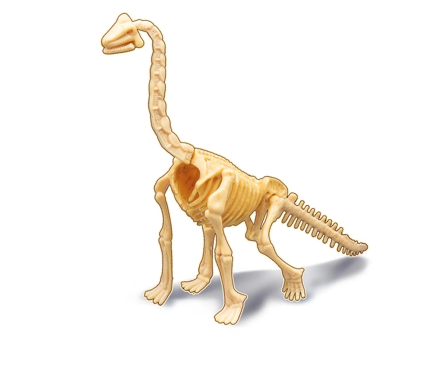 Buki Brachiosaurus Dino zum Ausgraben mit Mosasauruszahn