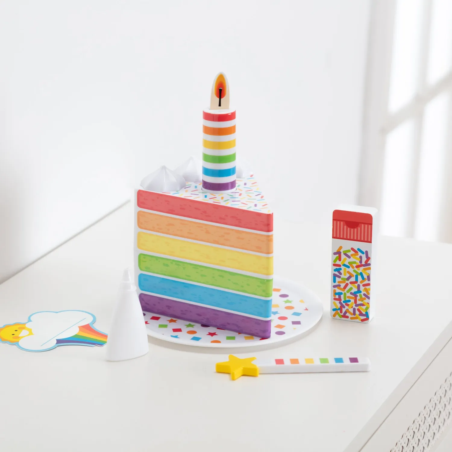 Melissa & Doug Birthday Surprise Tortenstück Box magnetisch