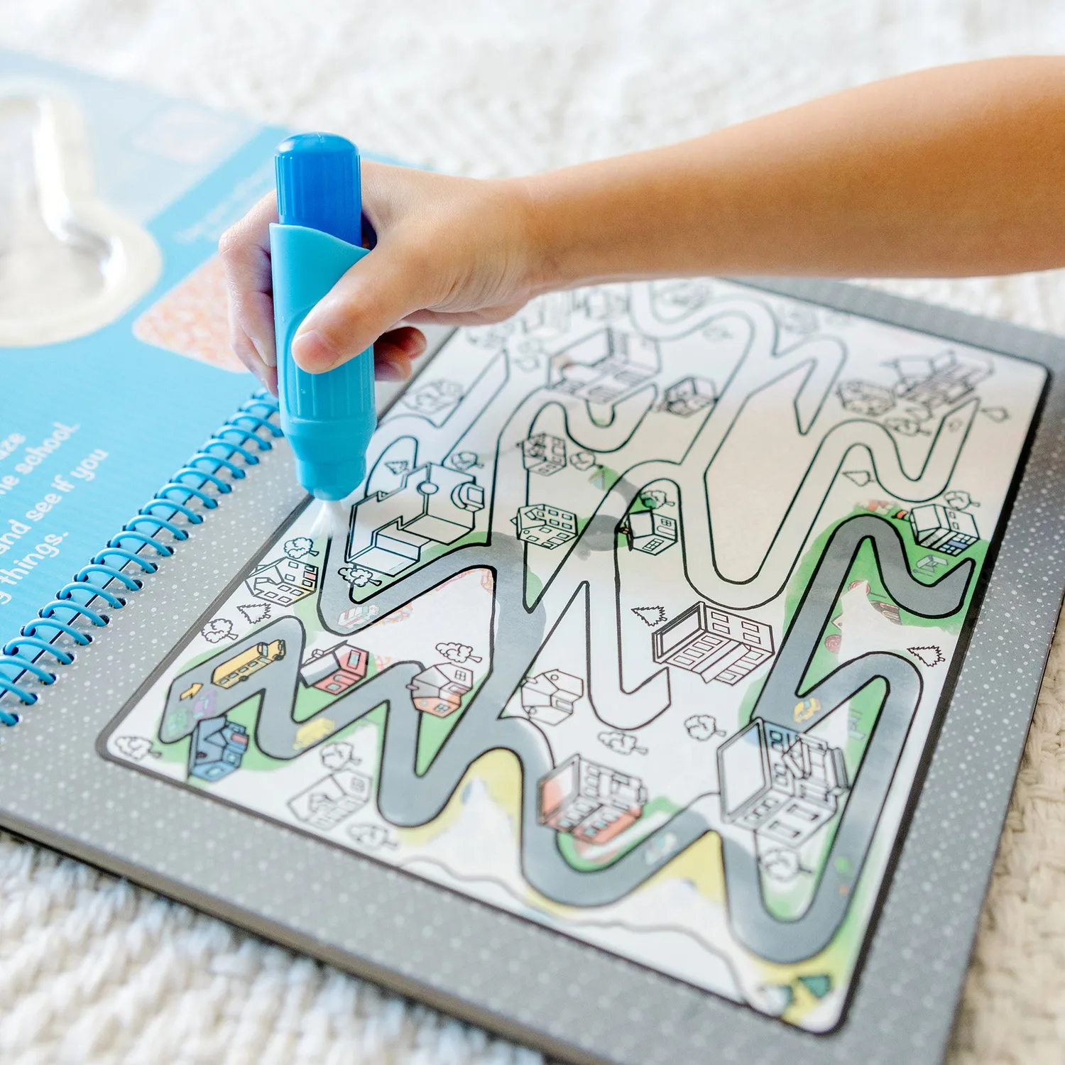 Melissa & Doug Water Wow Deluxe Around Town Malbuch Wasser