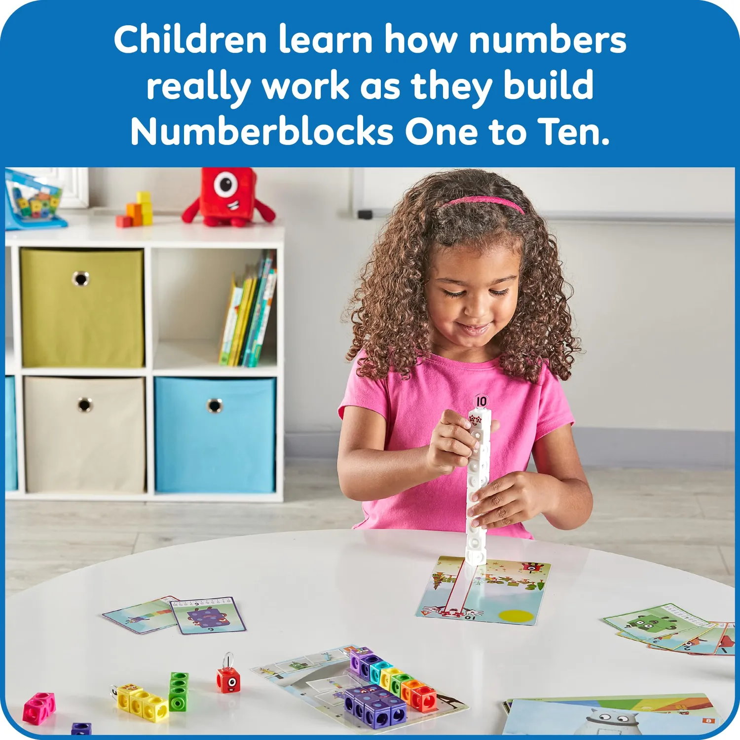 Learning Resources Numberblocks MathLink 1-10 Aktivitätsset Vorschule