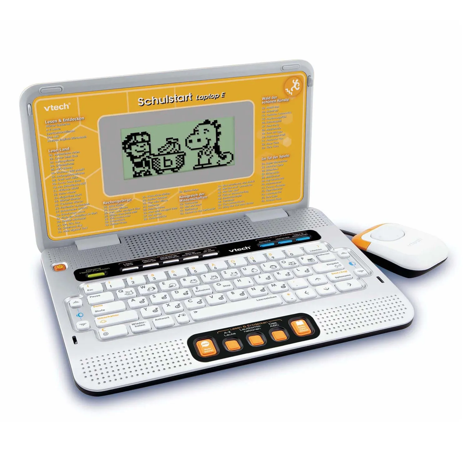 VTech Schulstart Laptop E Kinderlaptop 160 Spiele zweisprachig